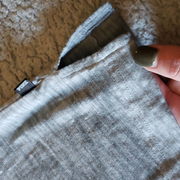 VS PINK Logo Collectable Garment Dyed Cotton Short Sleeve Pocket Crew Tee - Picture 4 of 8